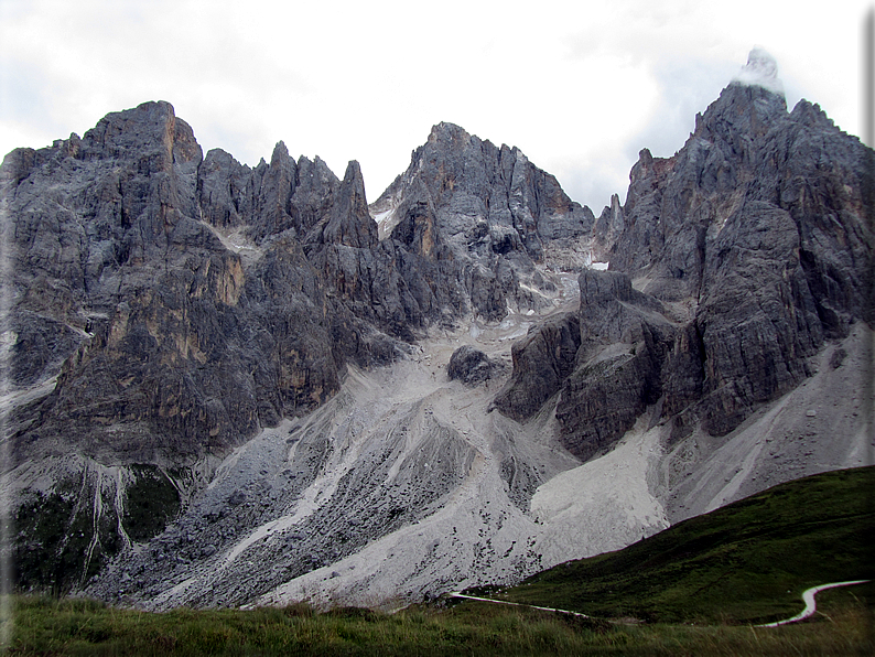 foto Passo Valles, Cima Mulaz, Passo Rolle